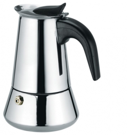 6 CUP STAINLESS STEEL ESPRESSO COFFEE MAKER