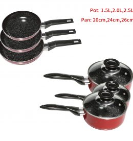 NON-STICK MILK POT +FRY PAN