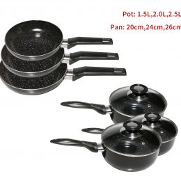 NON-STICK MILK POT +FRY PAN